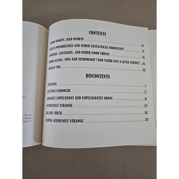 Would You Rather Supremely Strange Book Question Game Fun Gift #14 A17-1904 - Picture 6 of 10